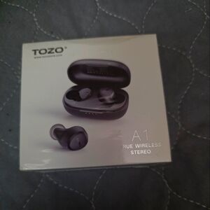 EarbudsTozo A1 Mini Wireless Bluetooth Earbuds With Charging Case Black